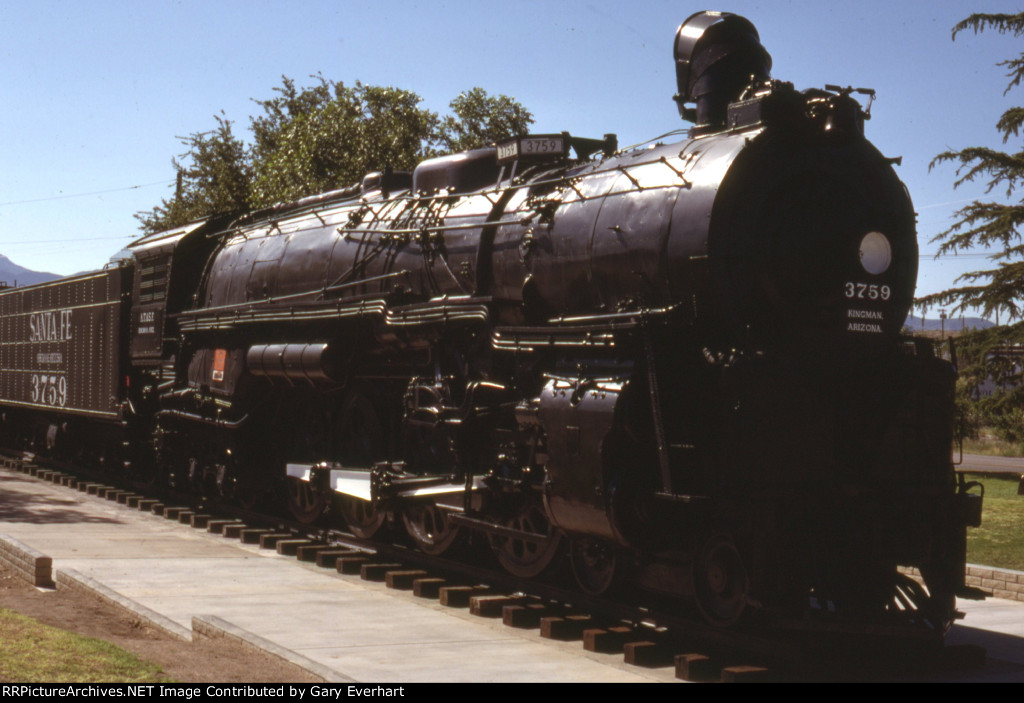 ATSF 4-8-4 #3759 - Atchison, Topeka & Santa Fe